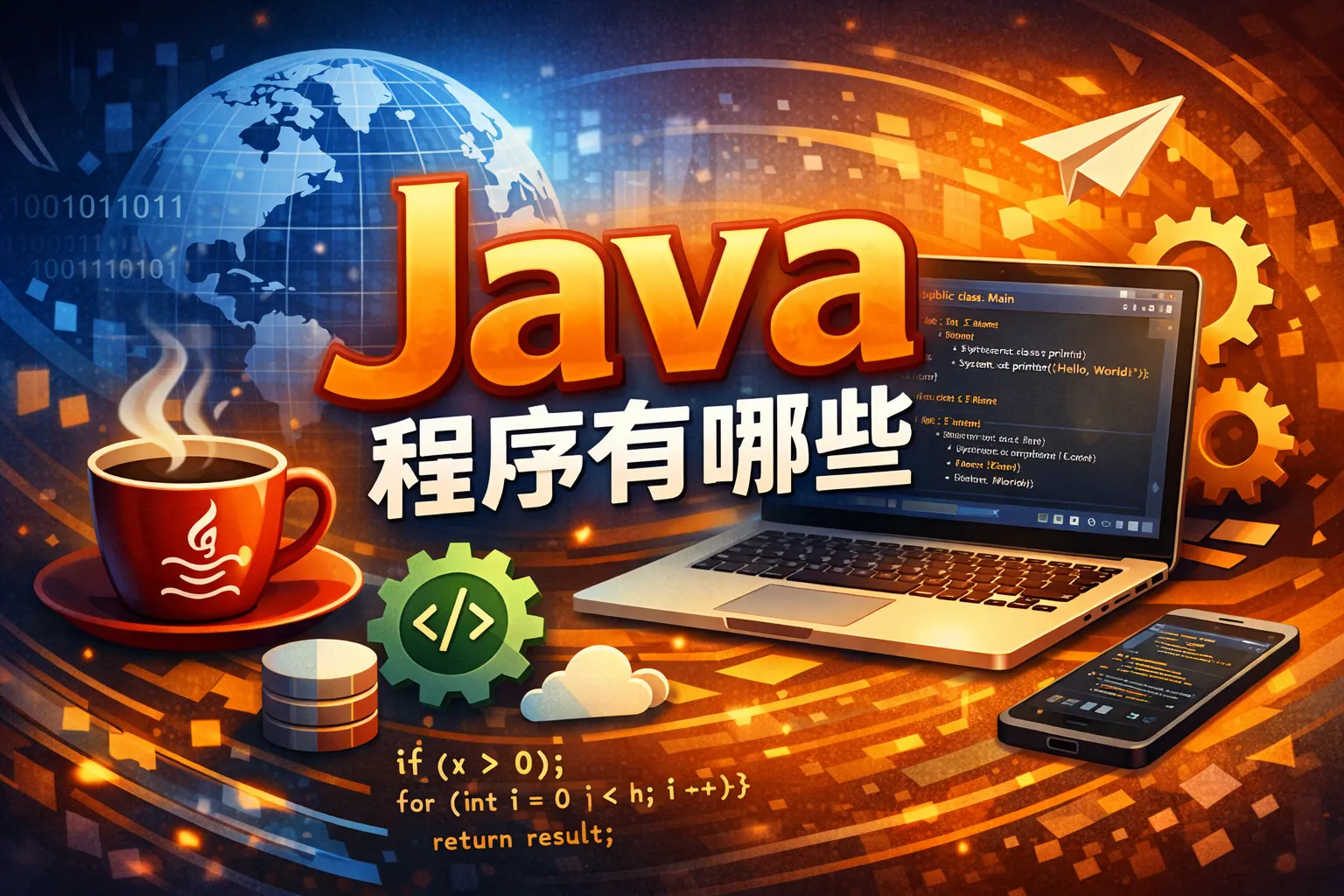 java 程序有那些