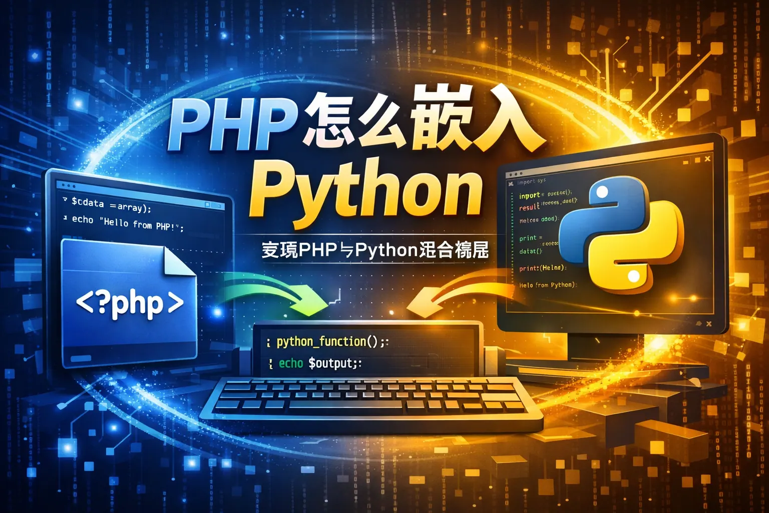 php怎么嵌入python