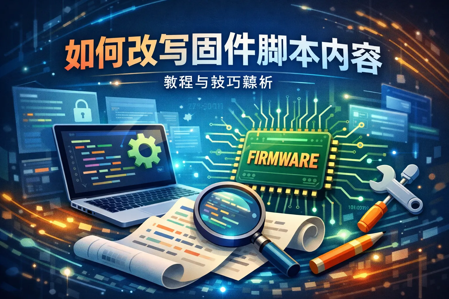 如何改写固件脚本内容