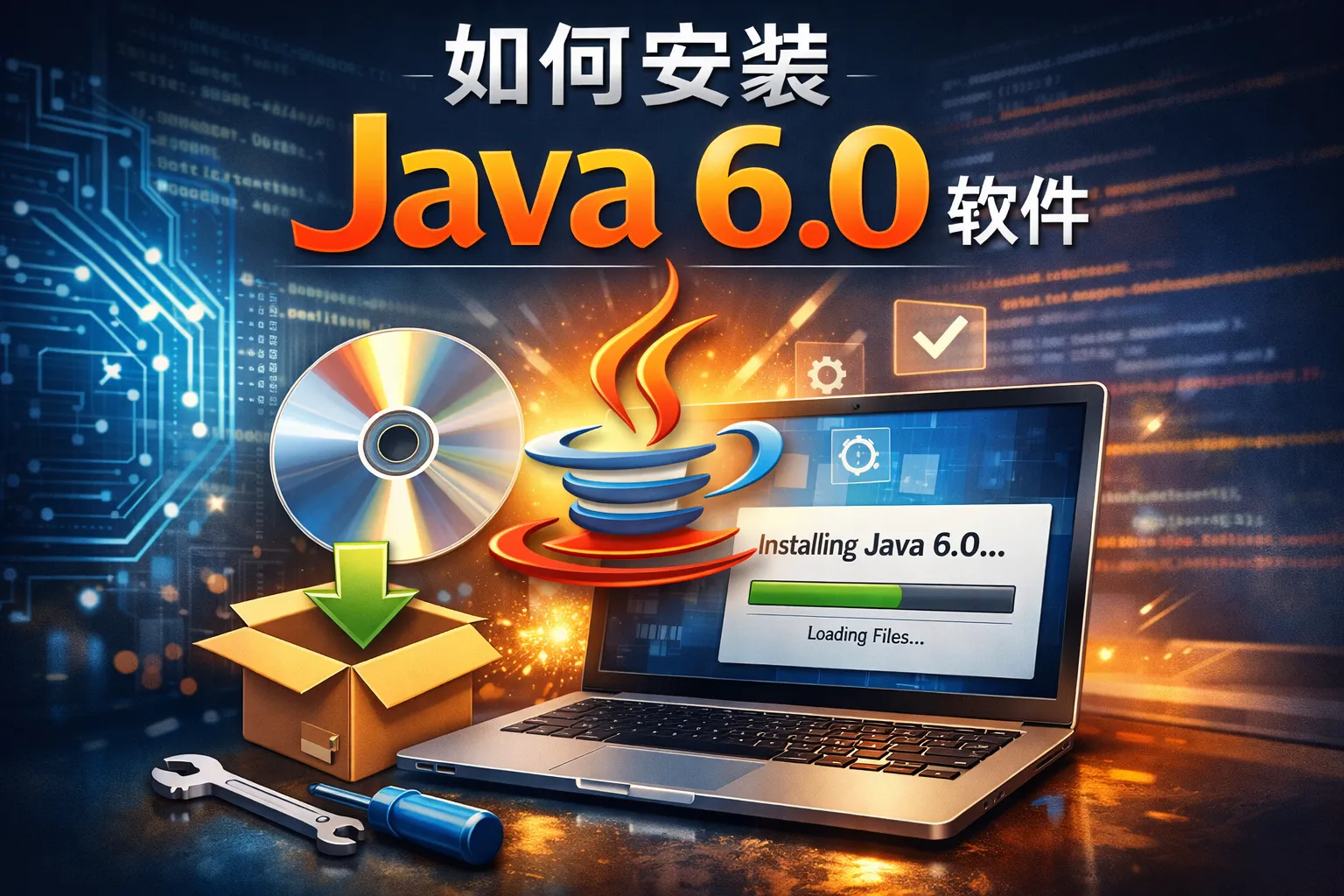 如何安装java6.0软件