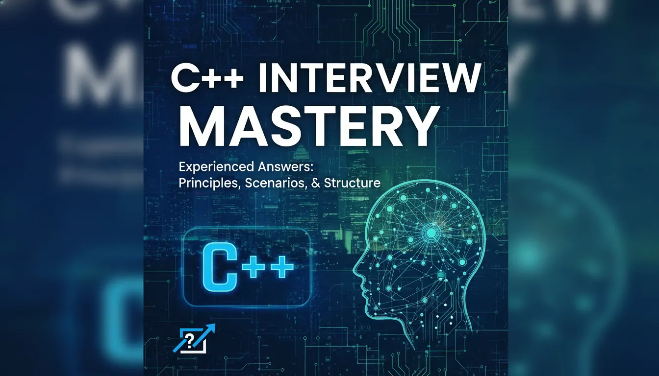 C++ 面试被追问如何回答更像有经验:原理解释、场景分析和答题结构的薄弱点补救
