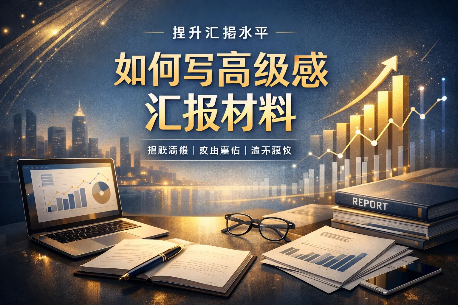 如何写高级感汇报材料