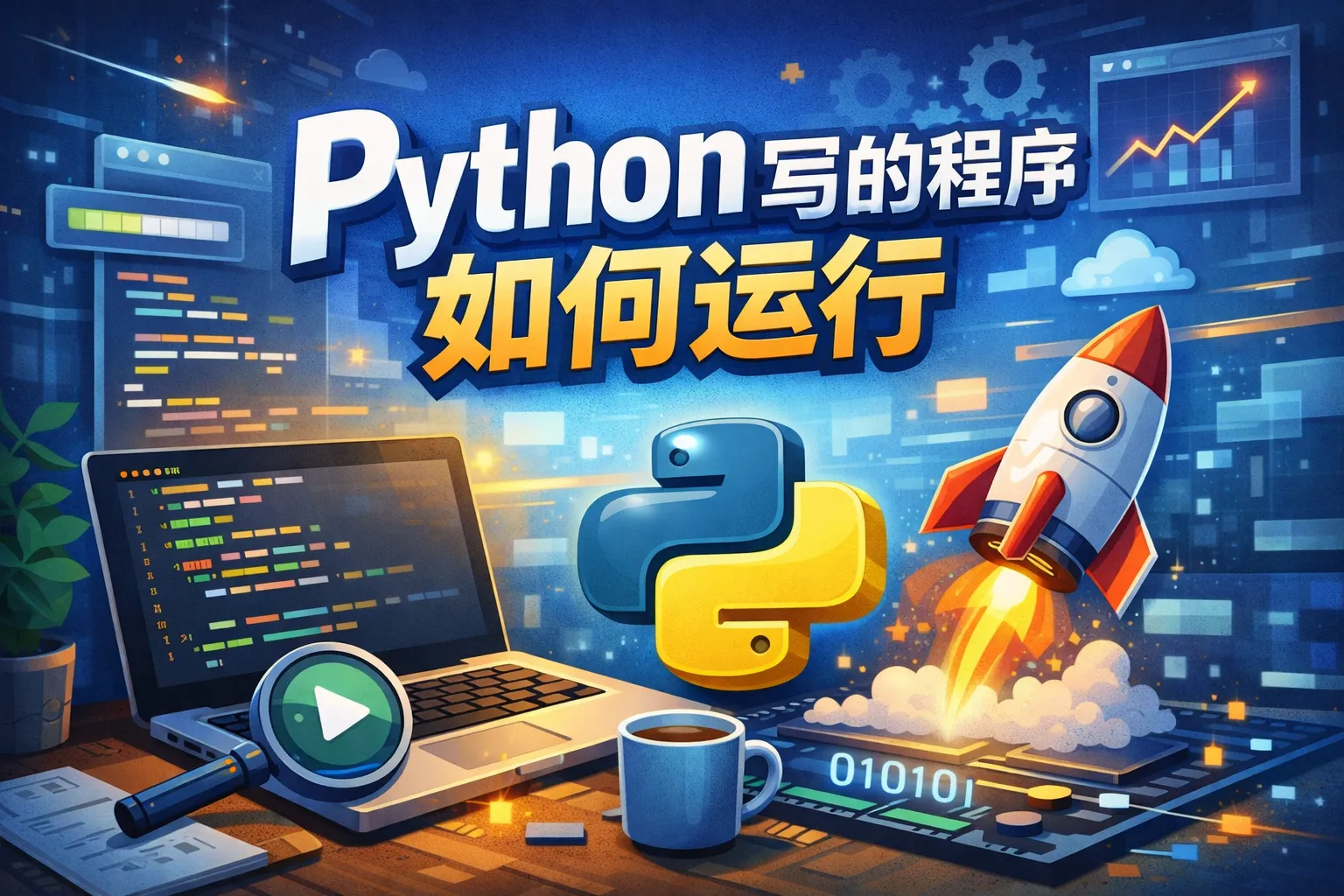 python写的程序如何运行