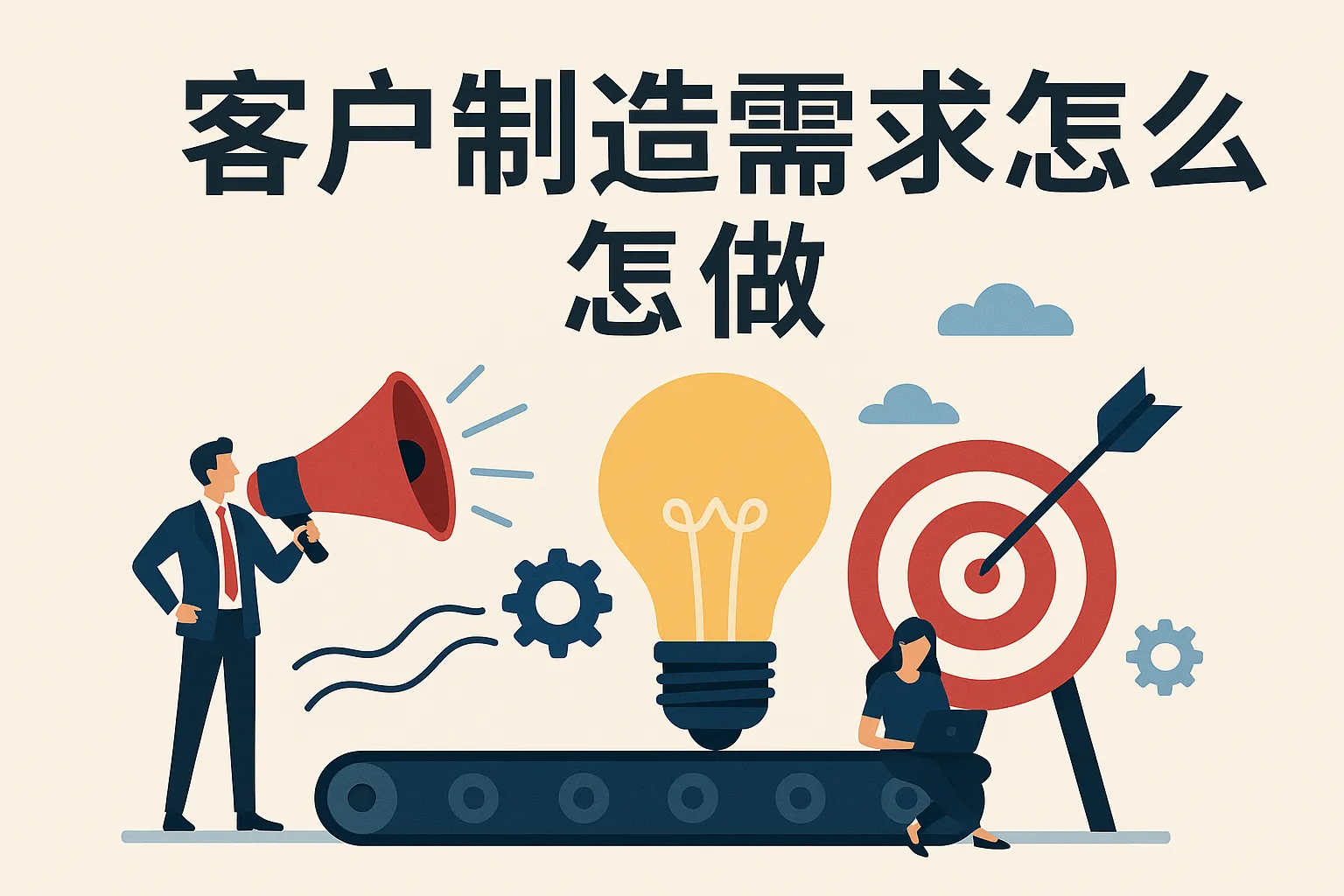 客户制造需求怎么做