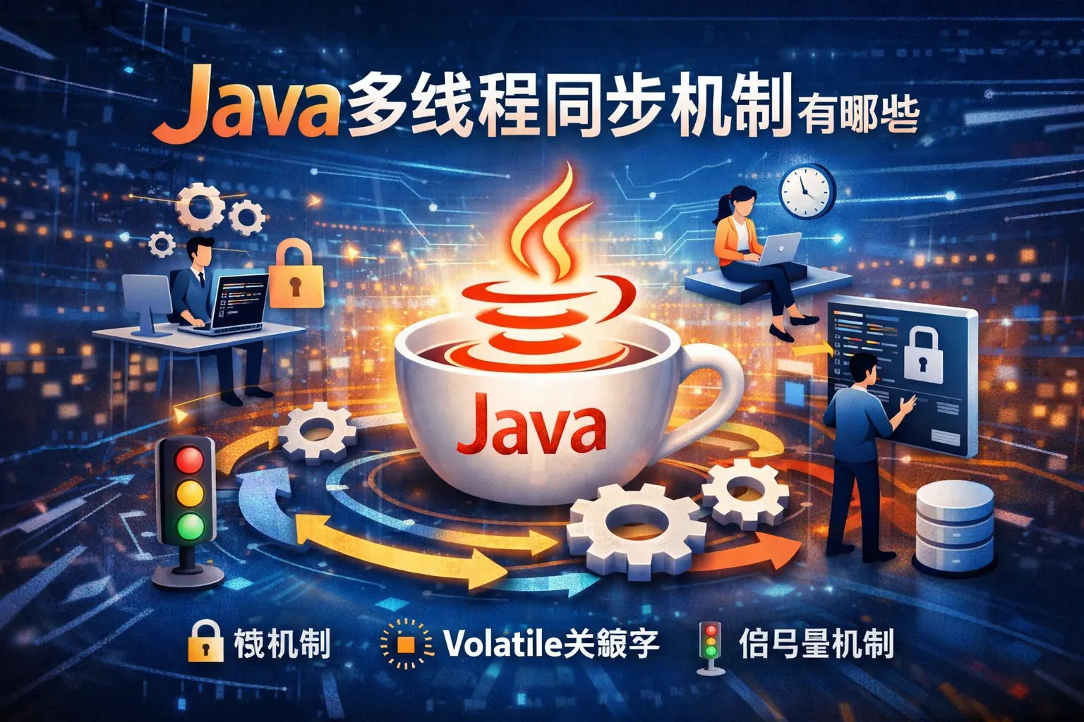 java多线程同步机制有哪些