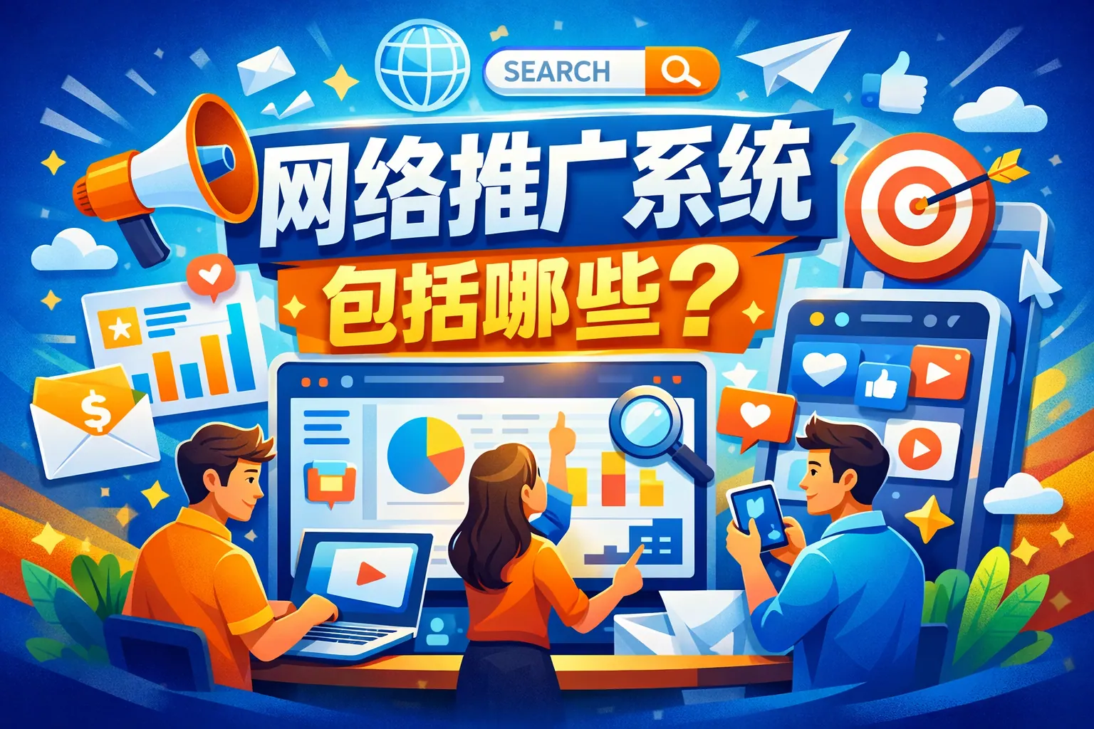 网络推广系统包括哪些