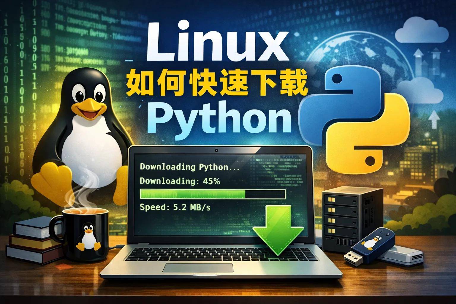 Linux如何快速下载Python