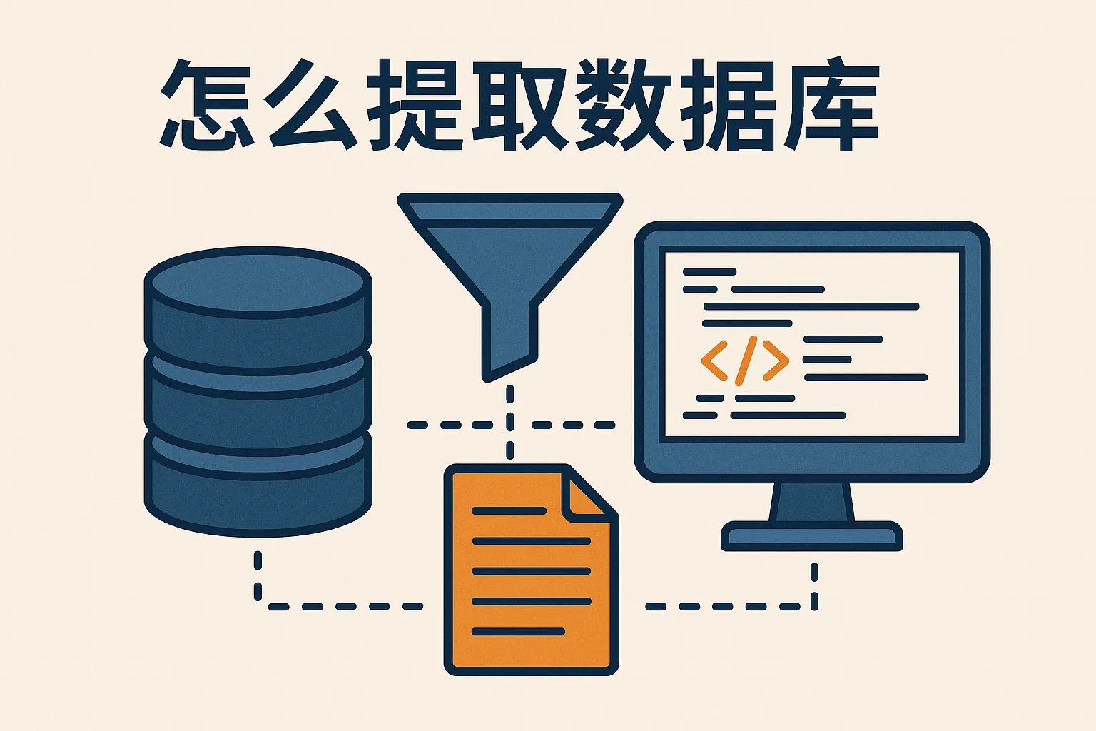 怎么提取数据库库