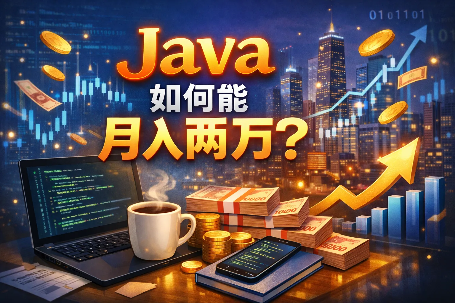 java如何能月入两万