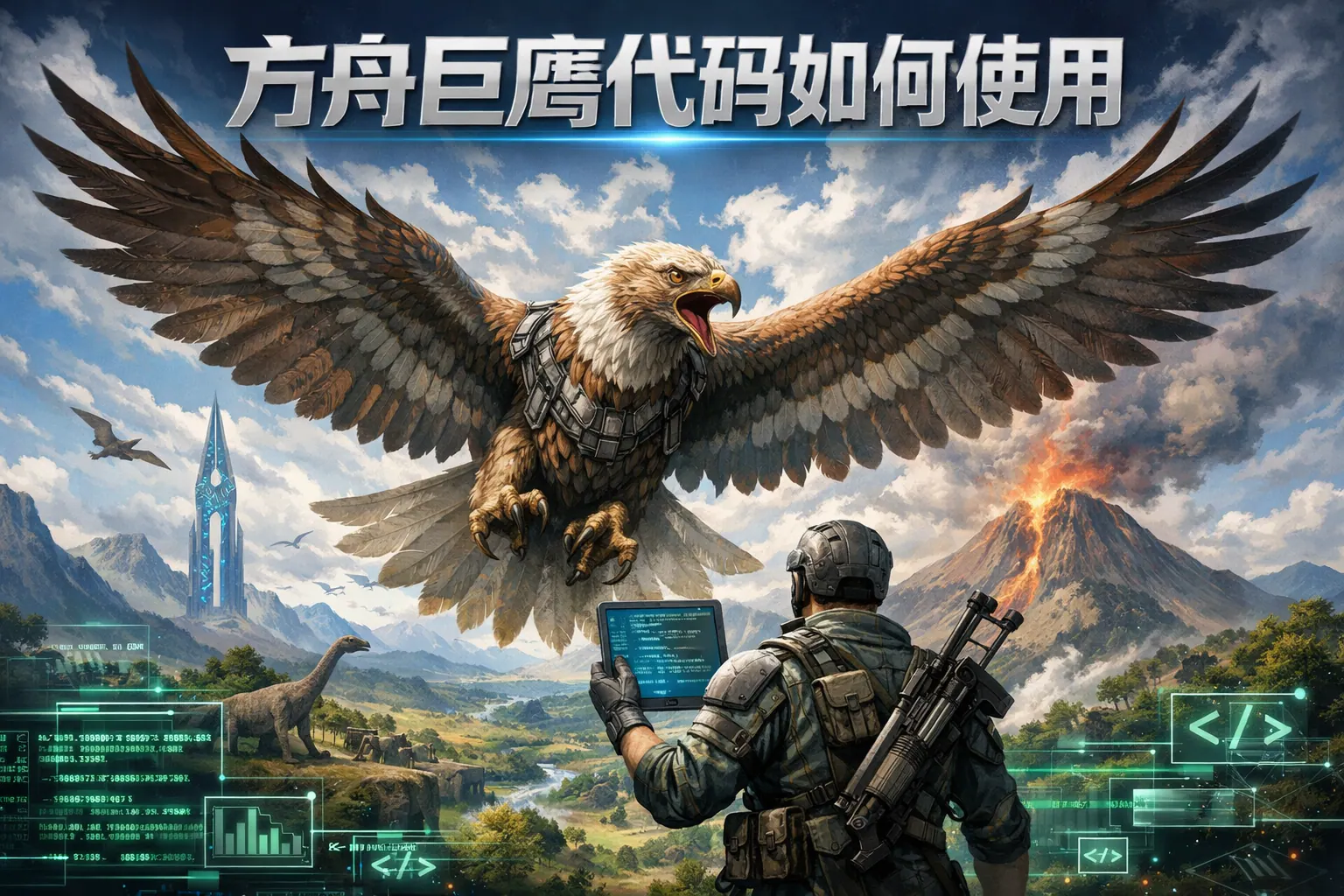 方舟巨鹰代码如何使用