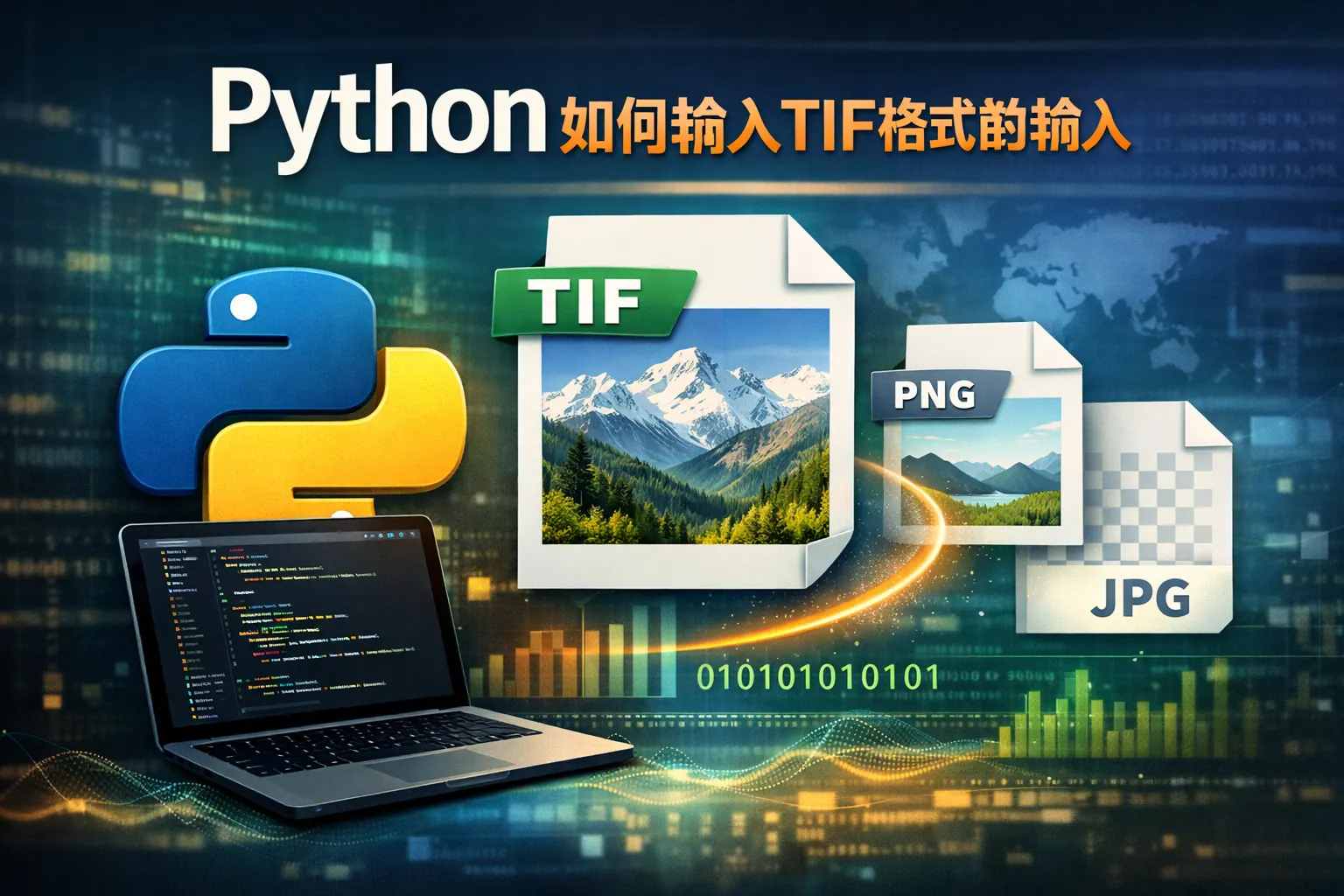 python如何输入tif格式的输入