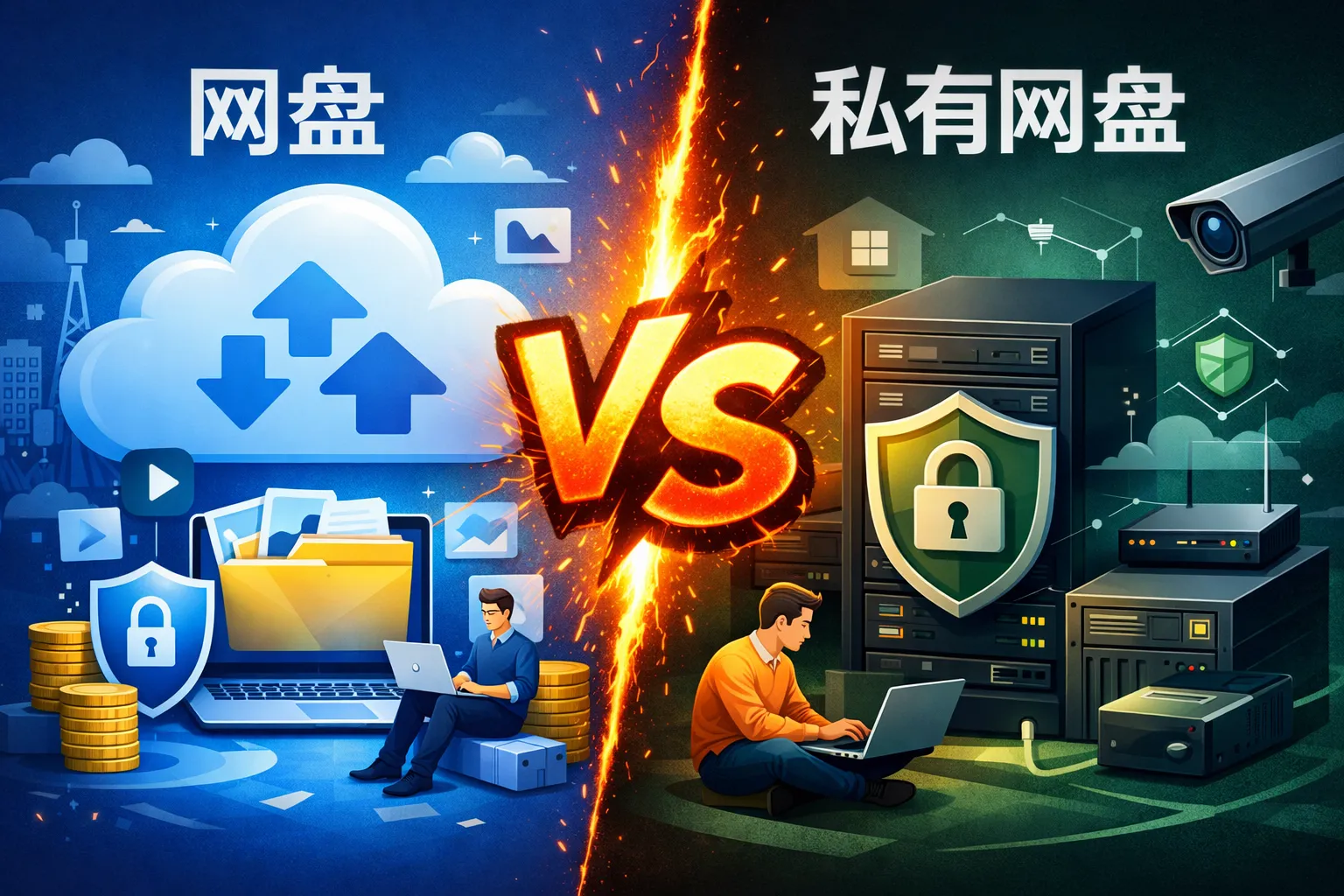 网盘和私有网盘哪个好