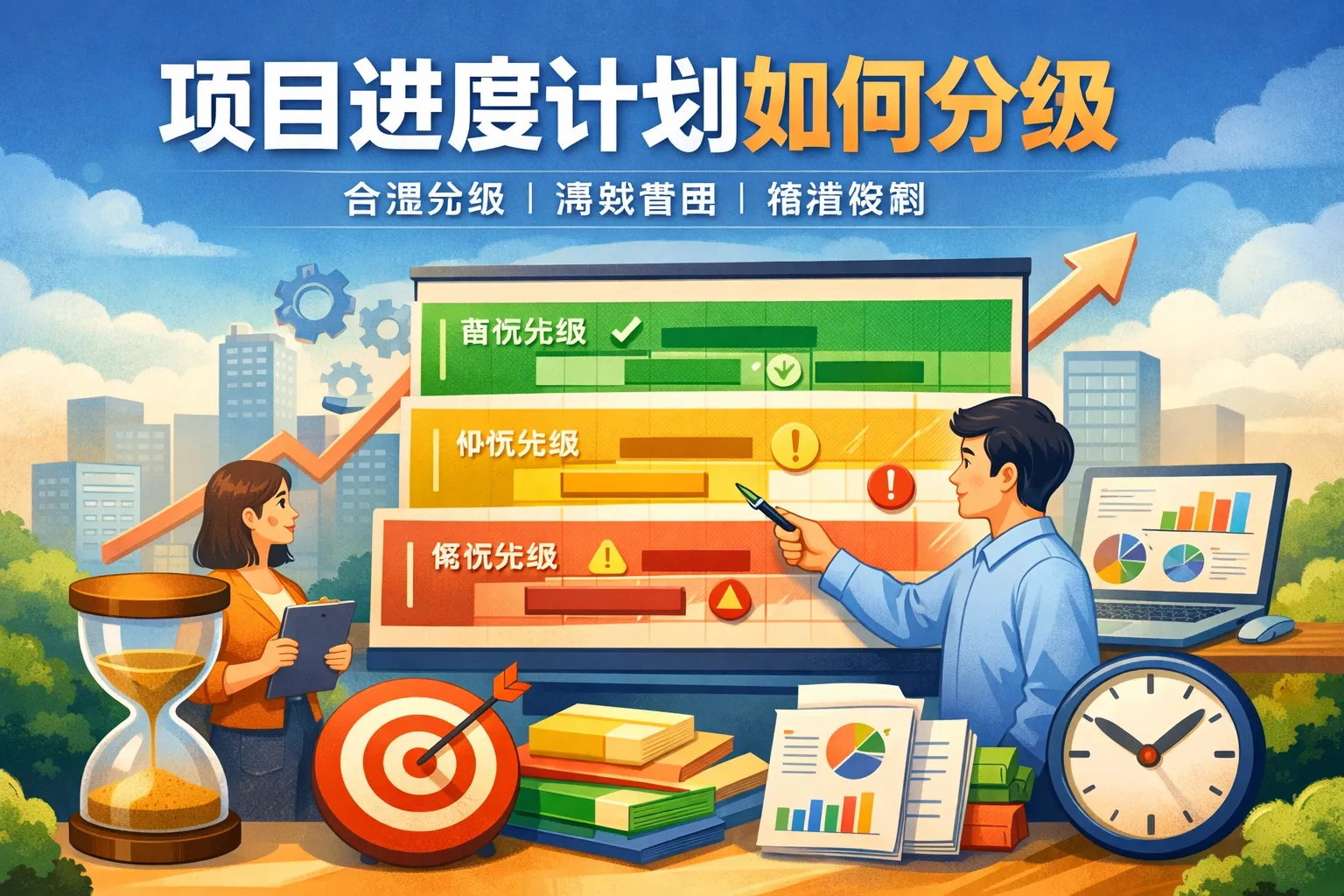项目进度计划如何分级