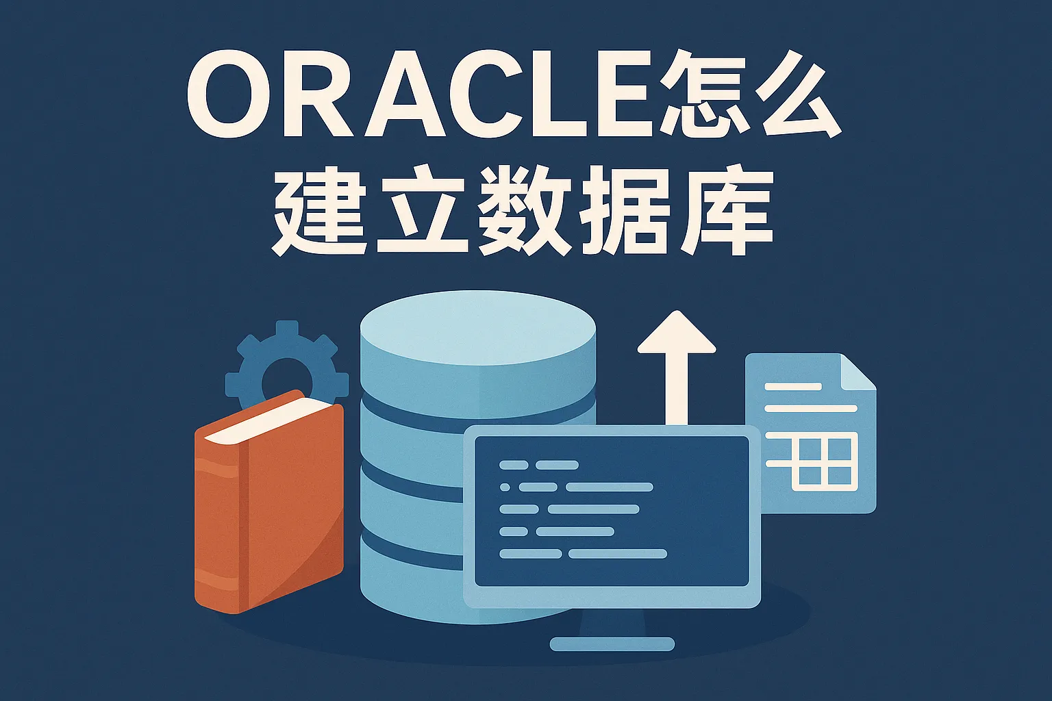 oracle怎么建立数据库