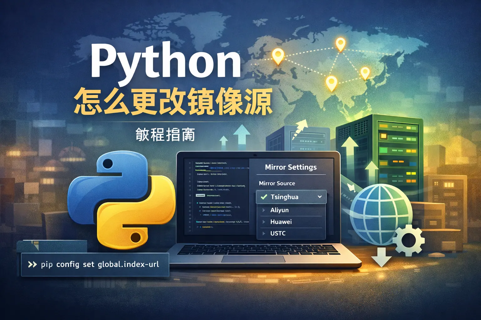 python怎么更改镜像源