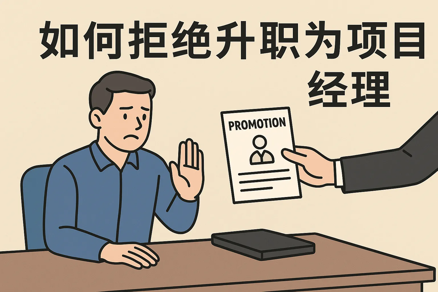 如何拒绝升职为项目经理