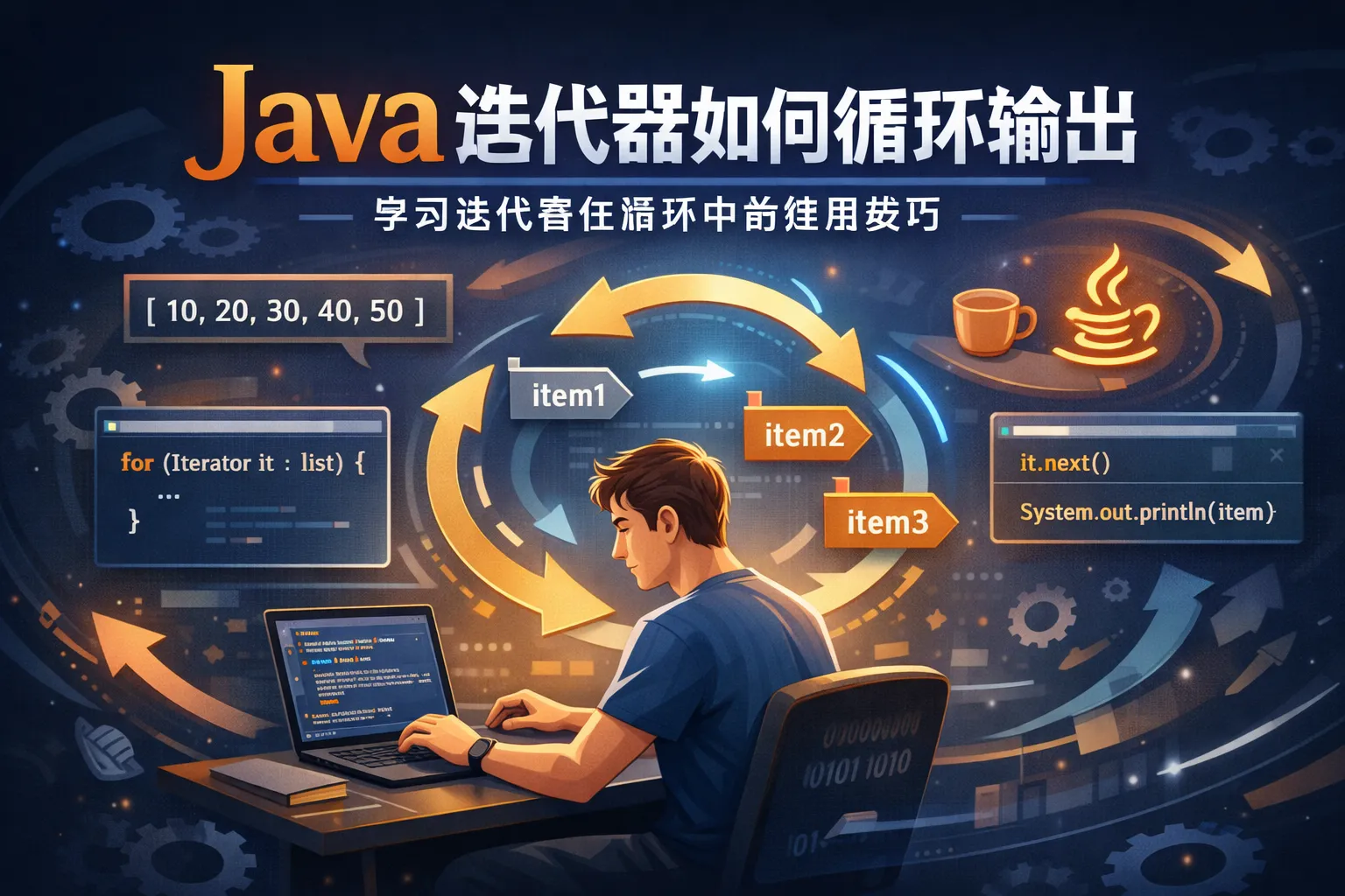 java迭代器如何循环输出