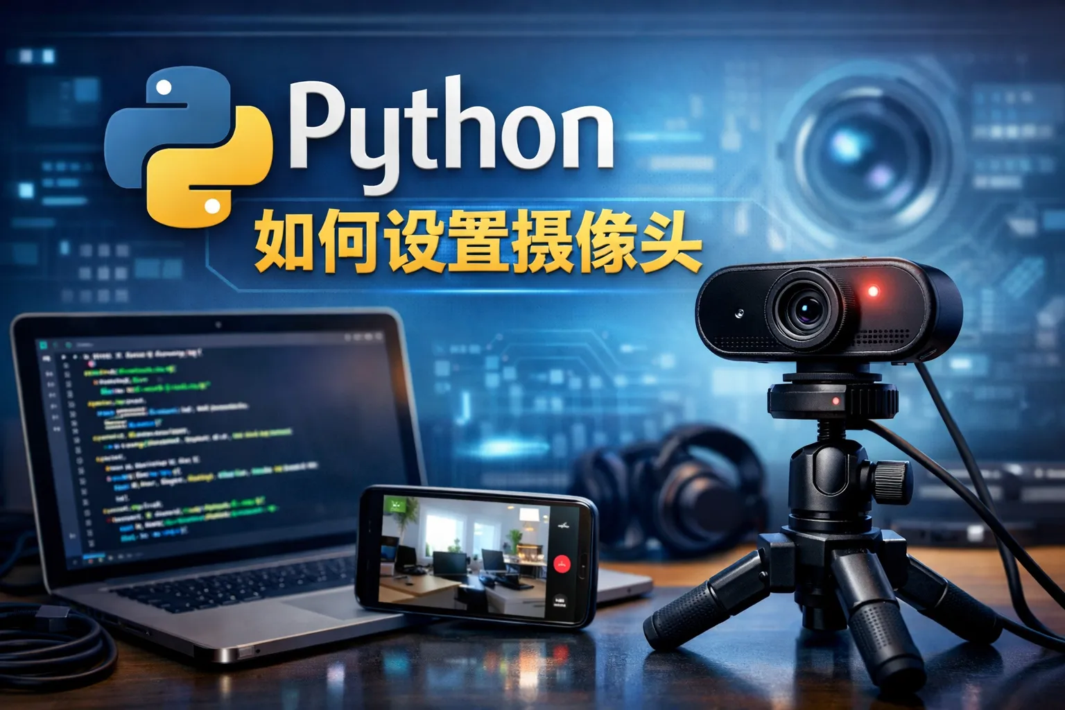 python如何设置摄像头