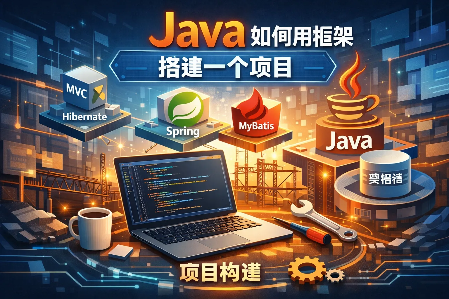 java如何用框架搭建一个项目