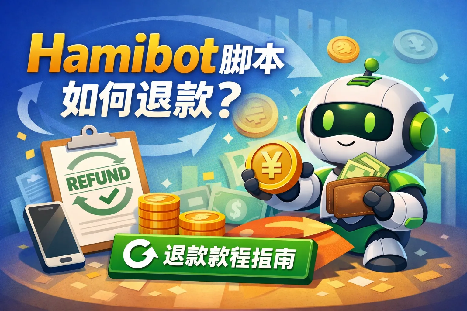 hamibot脚本如何退款