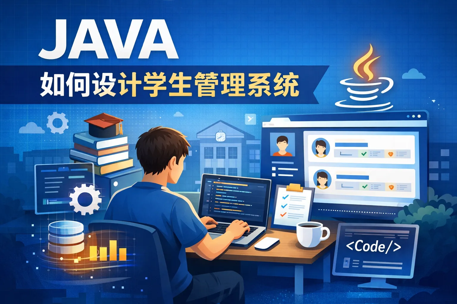 JAVA如何设计学生管理系统