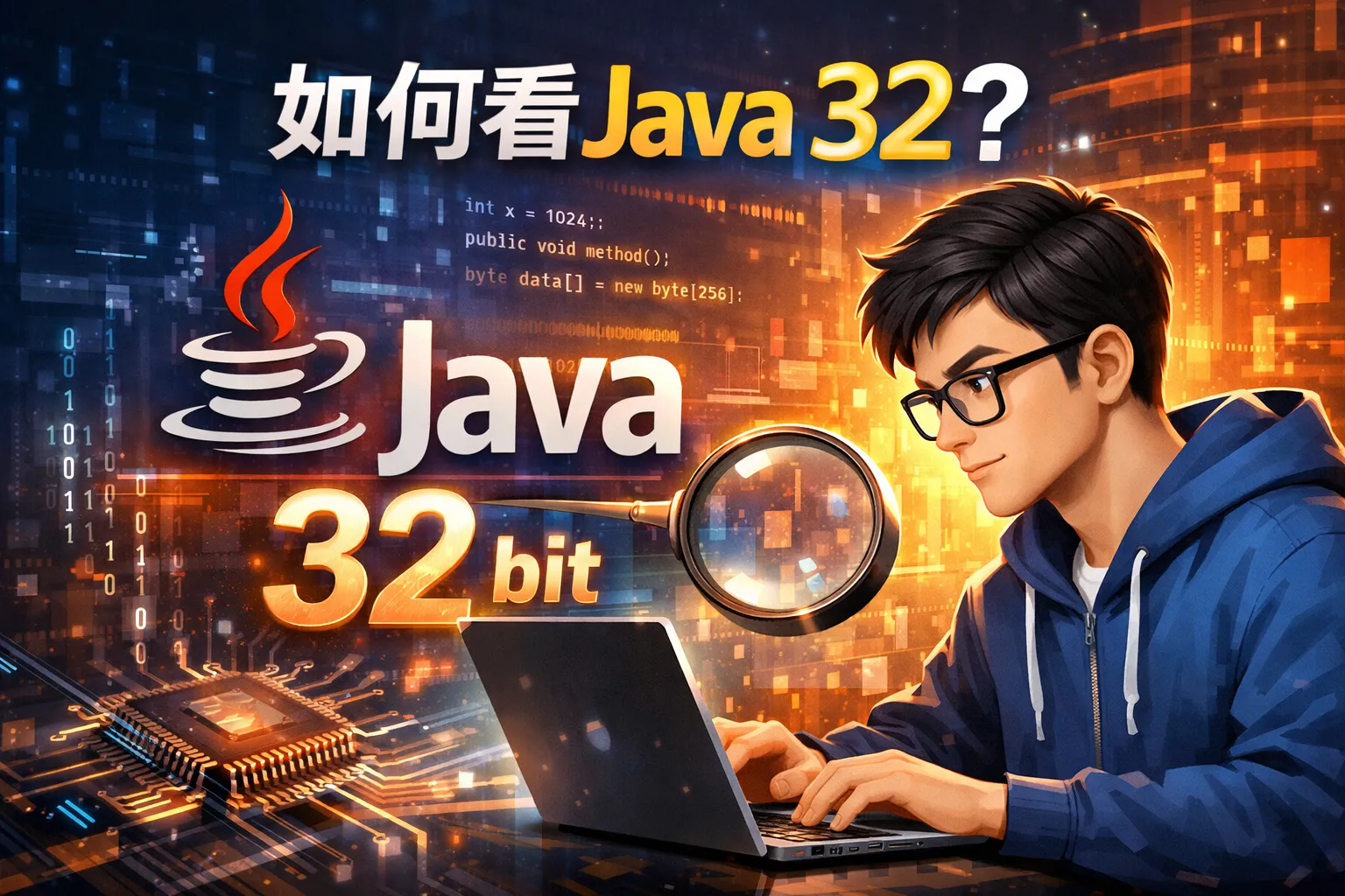 如何看java32