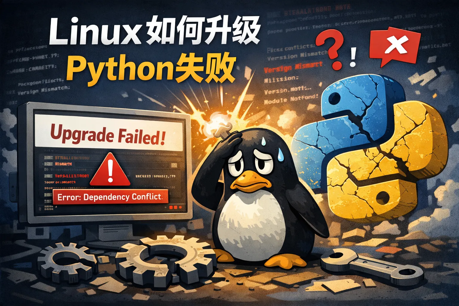 linux如何升级python失败