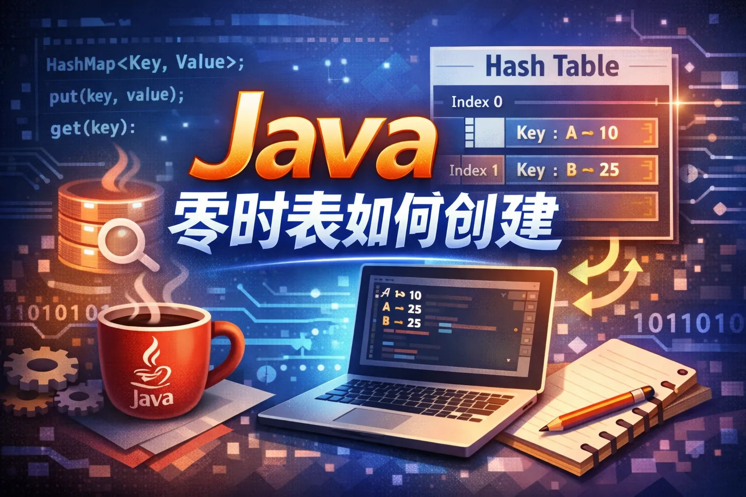 java零时表如何创建