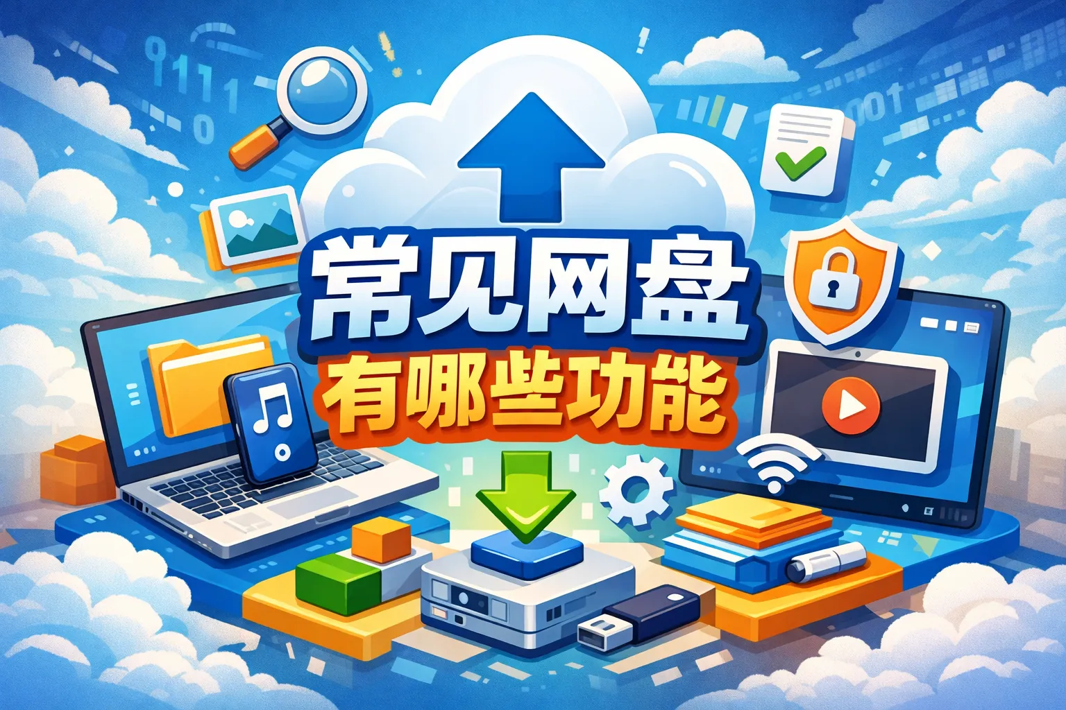 常见网盘有哪些功能