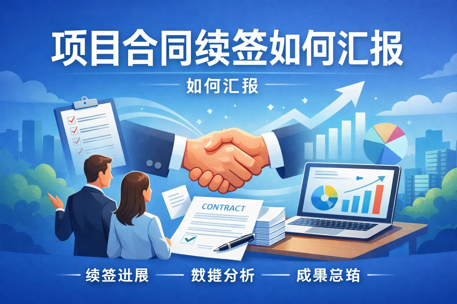 项目合同续签如何汇报