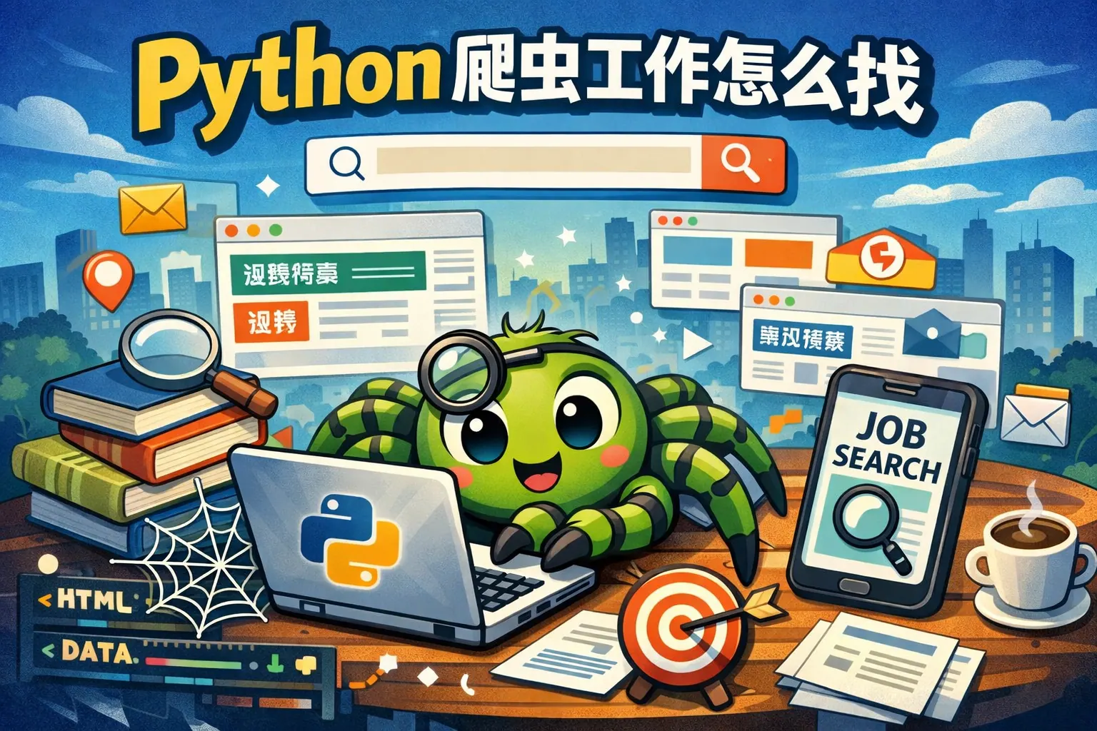 python爬虫工作怎么找