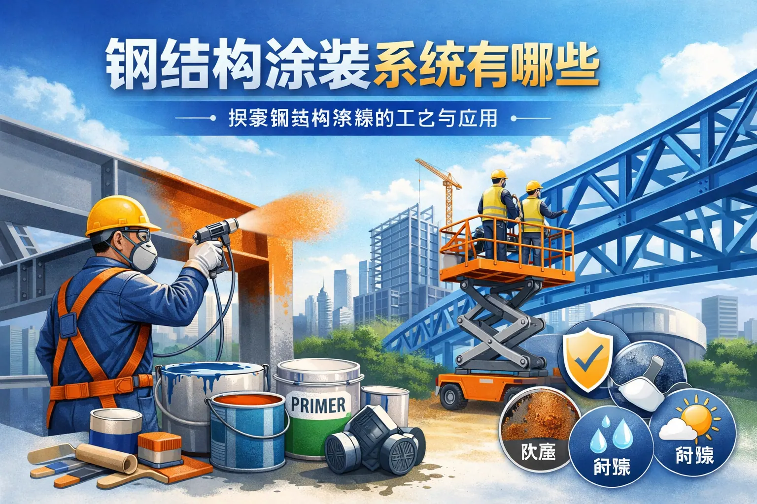 钢结构涂装系统有哪些