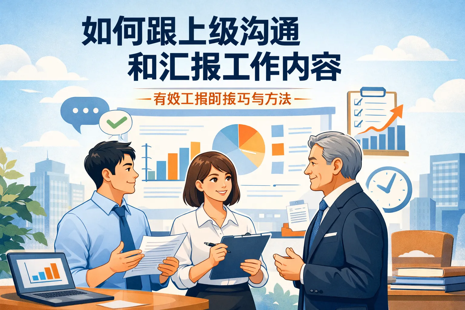 如何跟上级沟通和汇报工作内容