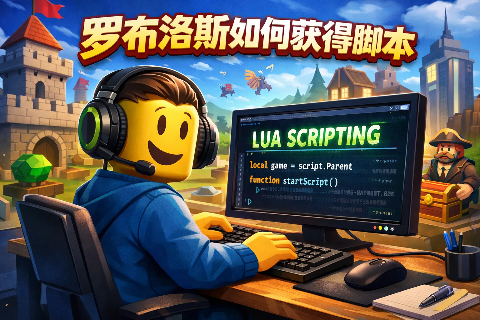 罗布洛斯如何获得脚本