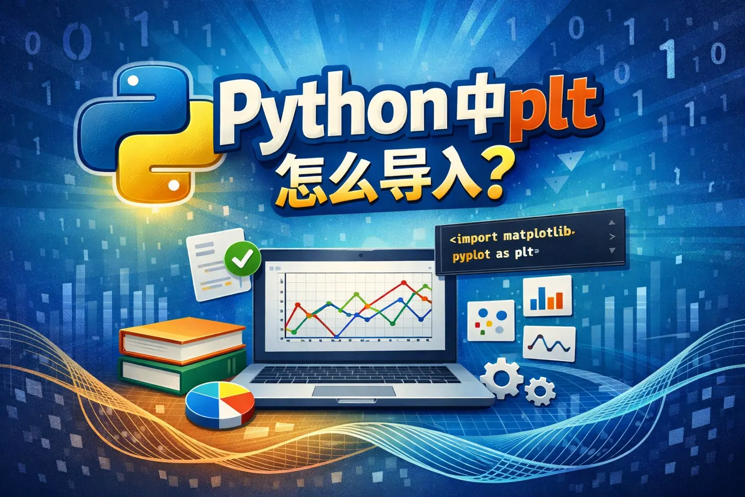 python中plt怎么导入