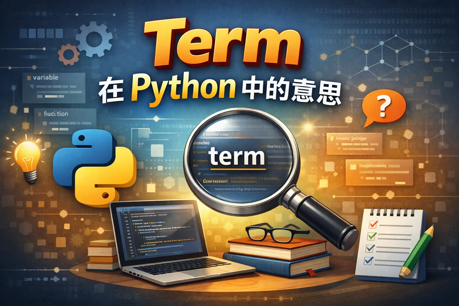 term在python中的意思