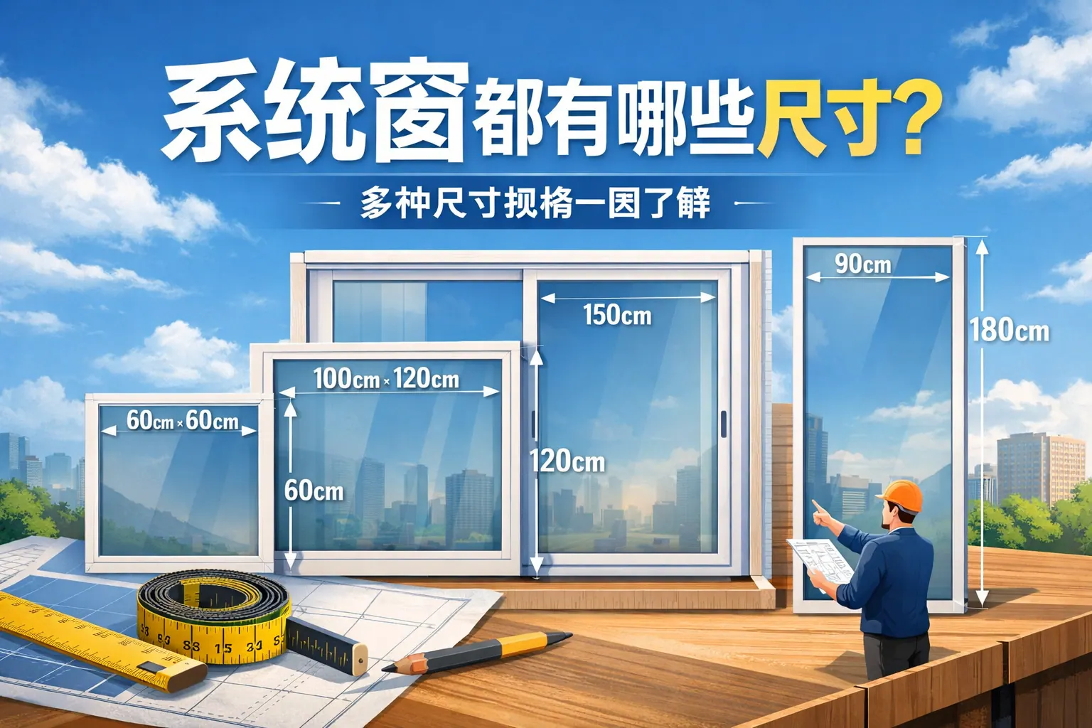 系统窗都有哪些尺寸