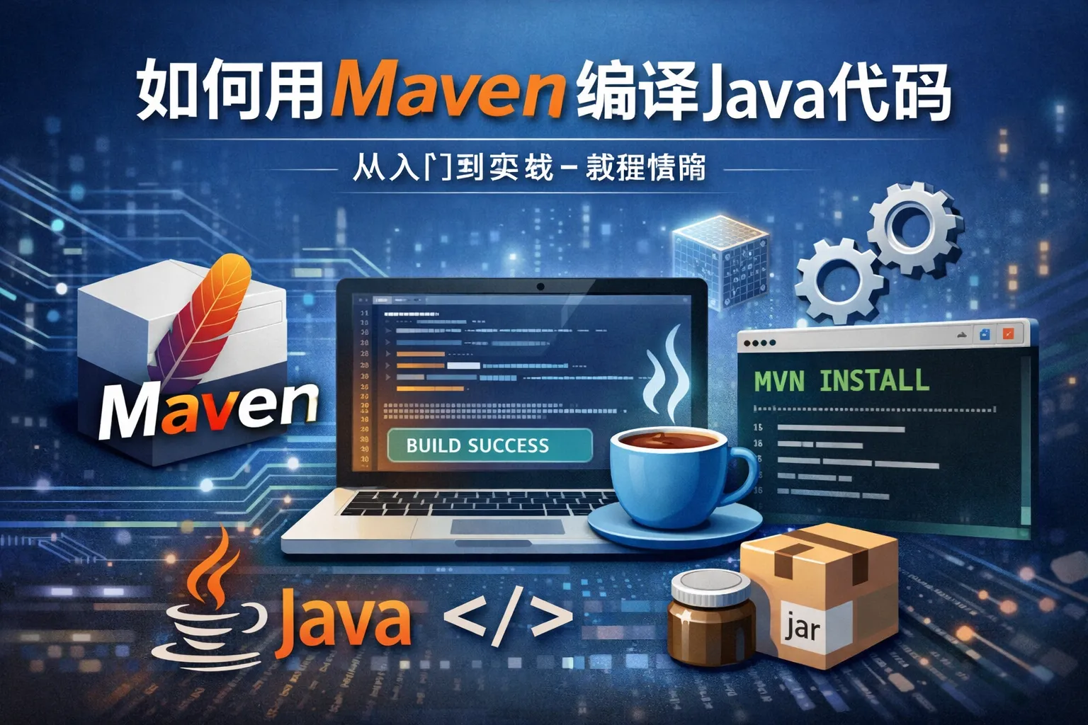如何用maven编译java代码
