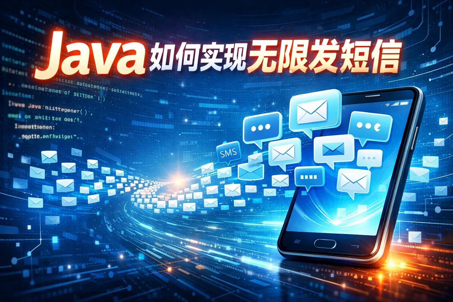 java如何实现无限发短信