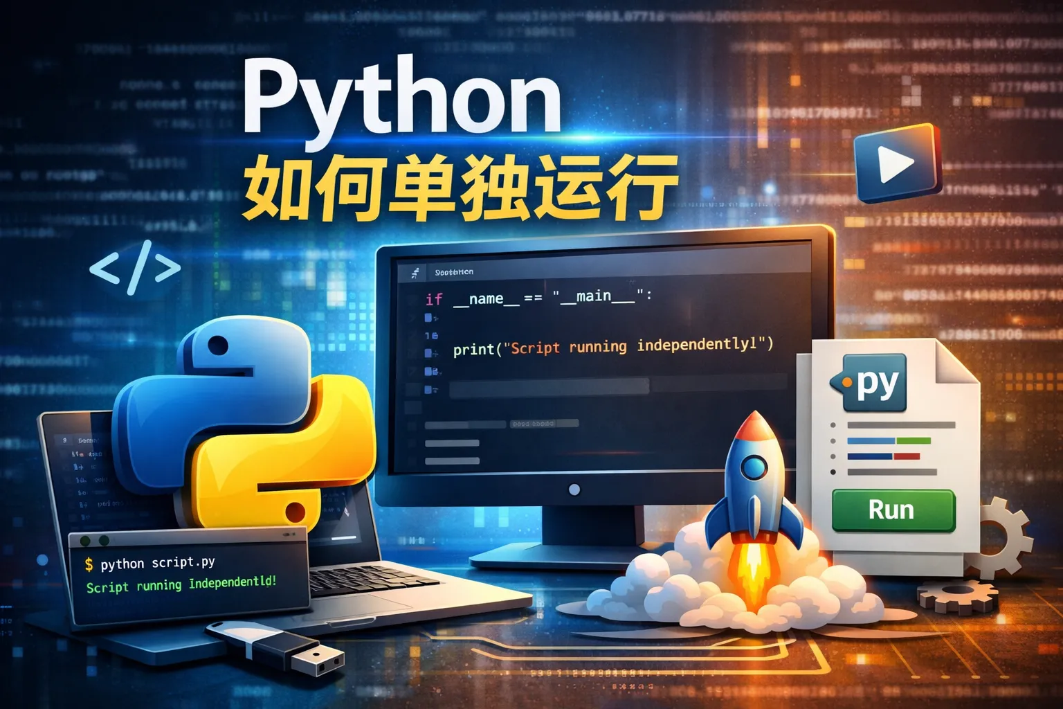 python 如何单独运行