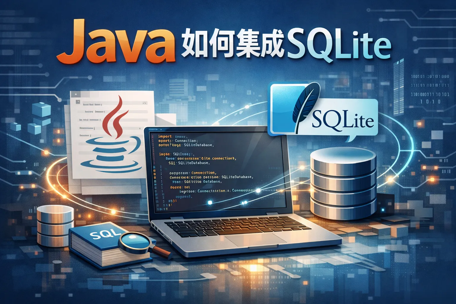 java如何集成sqlite