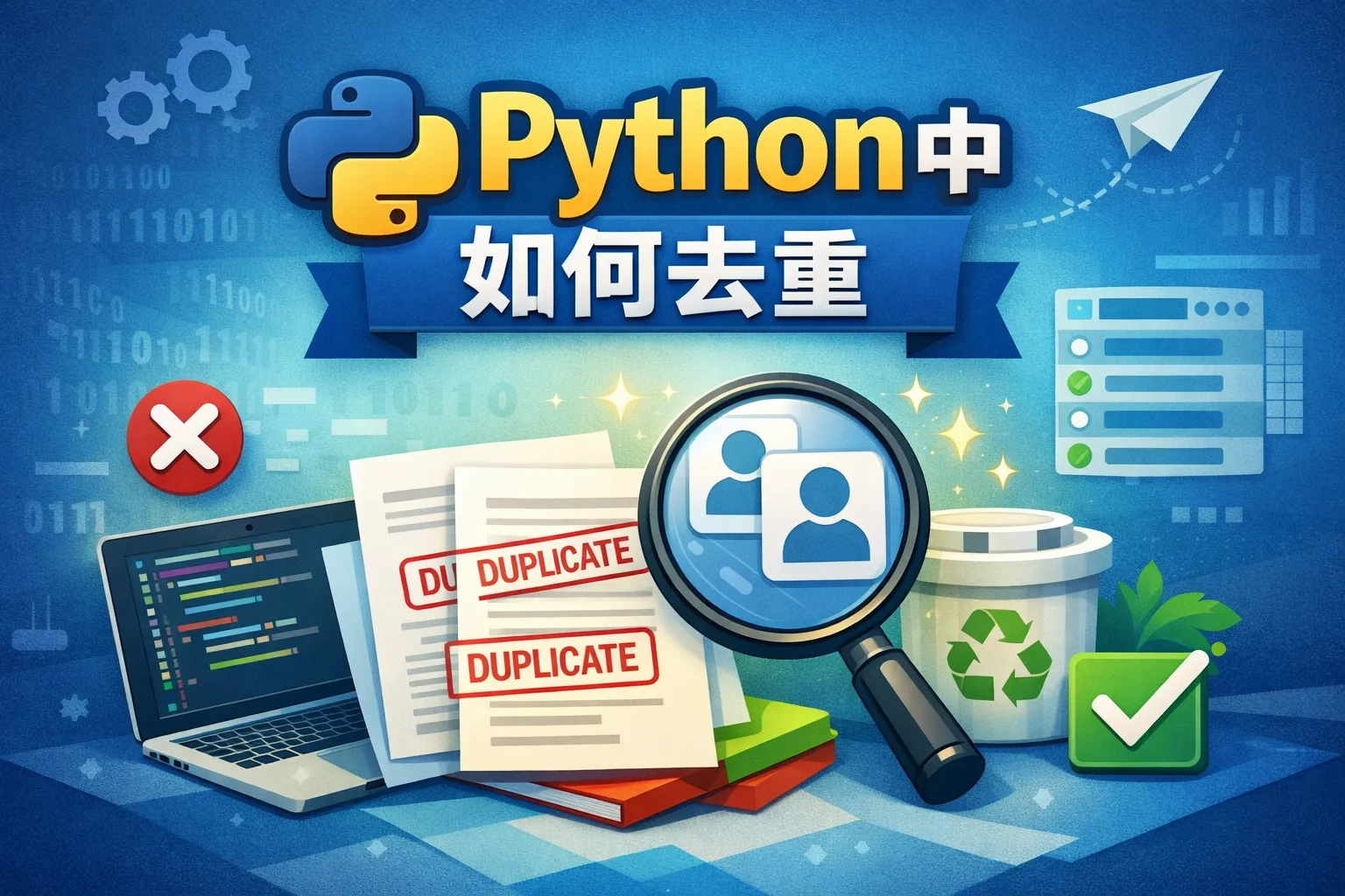 python中如何去重