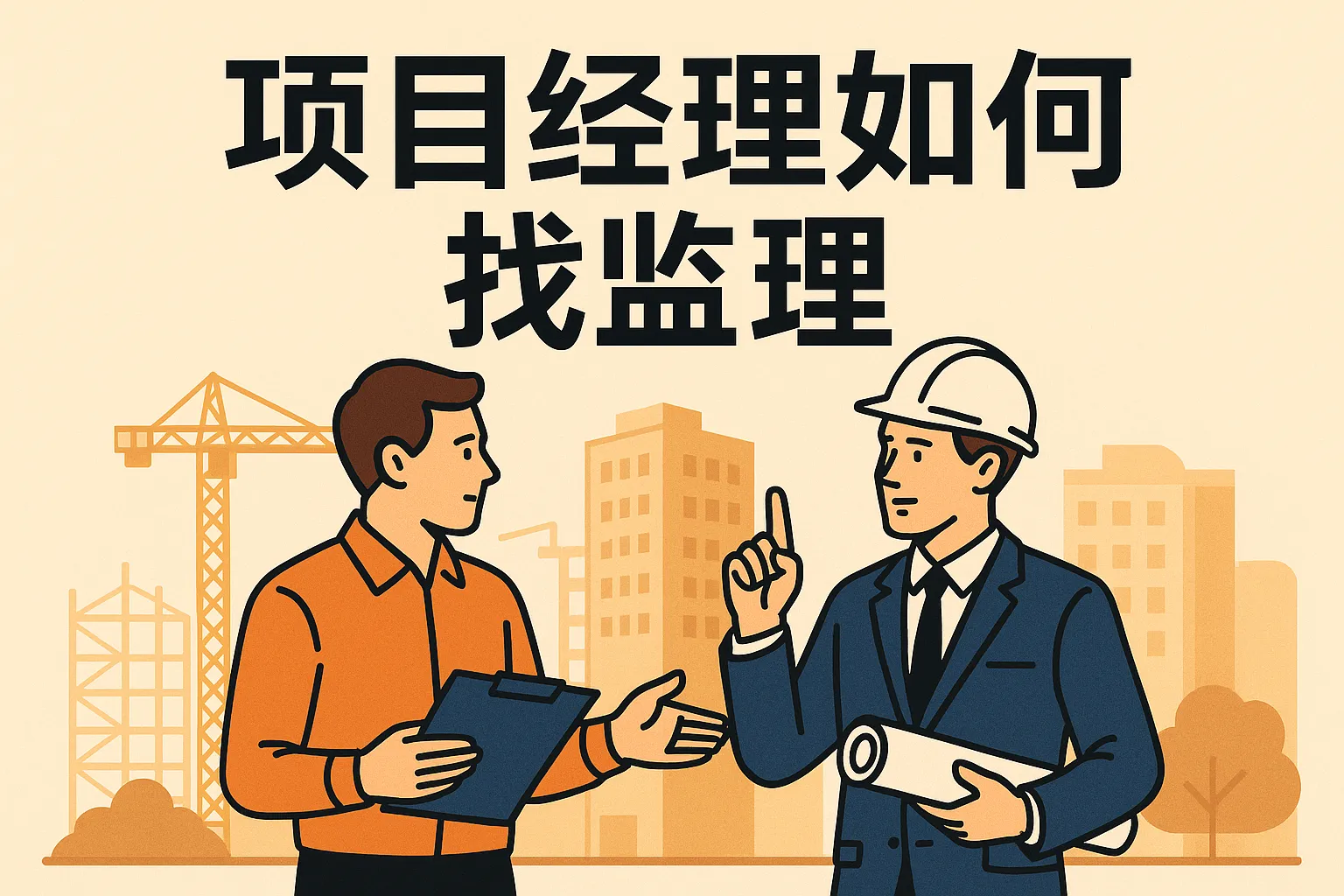 项目经理如何找监理