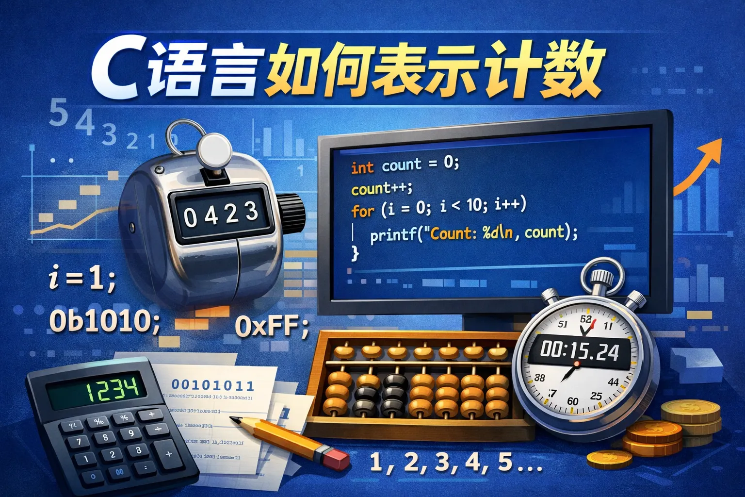 c语言如何表示计数