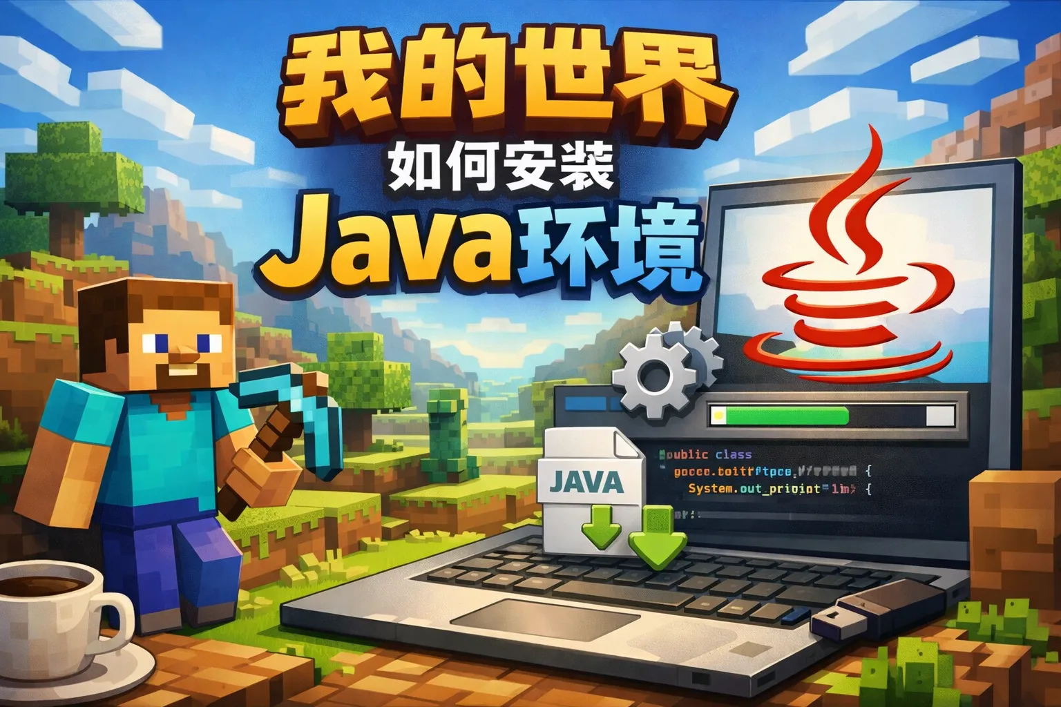 我的世界如何安装java环境