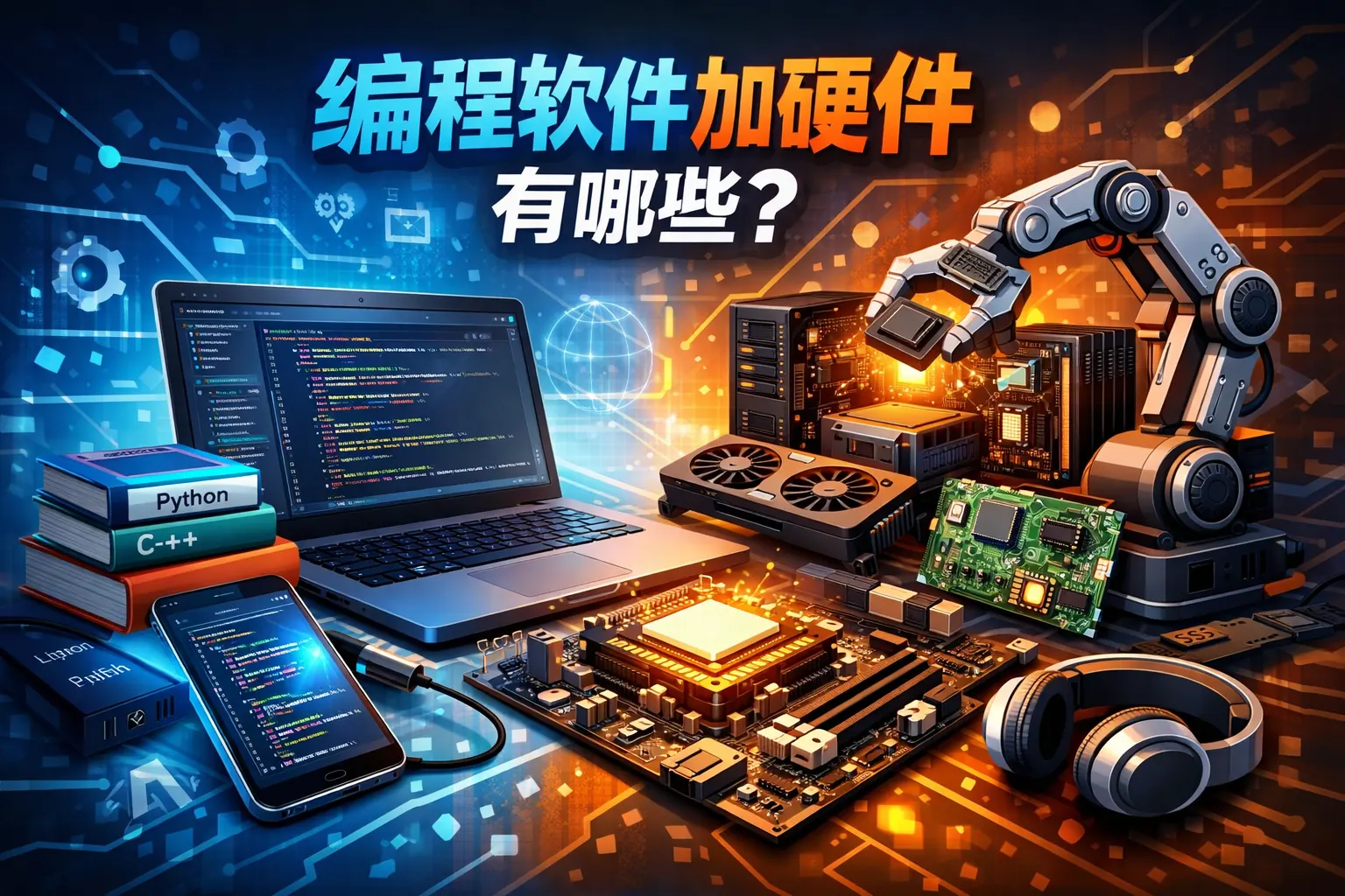 编程软件加硬件有哪些