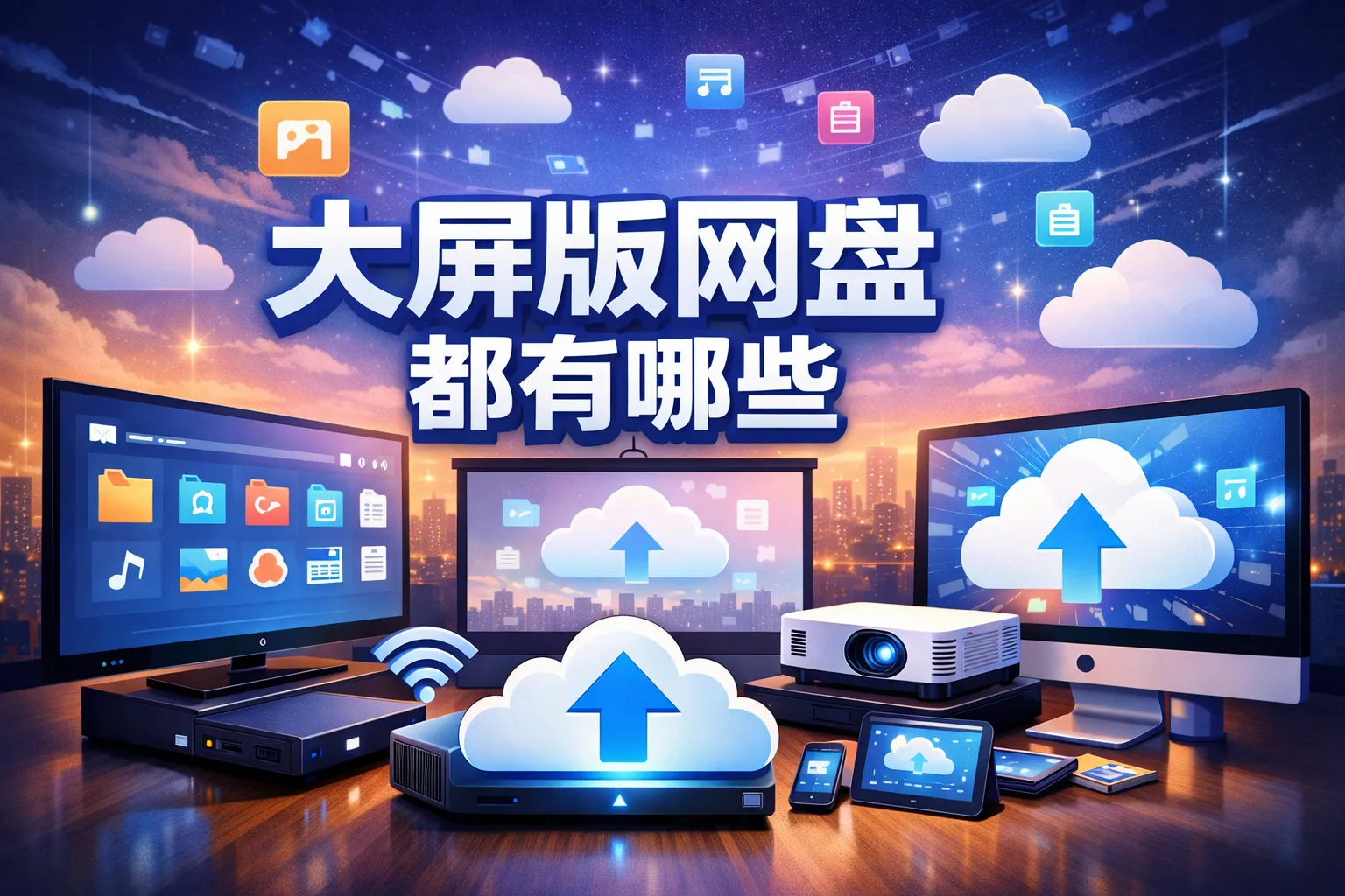 大屏版网盘都有哪些