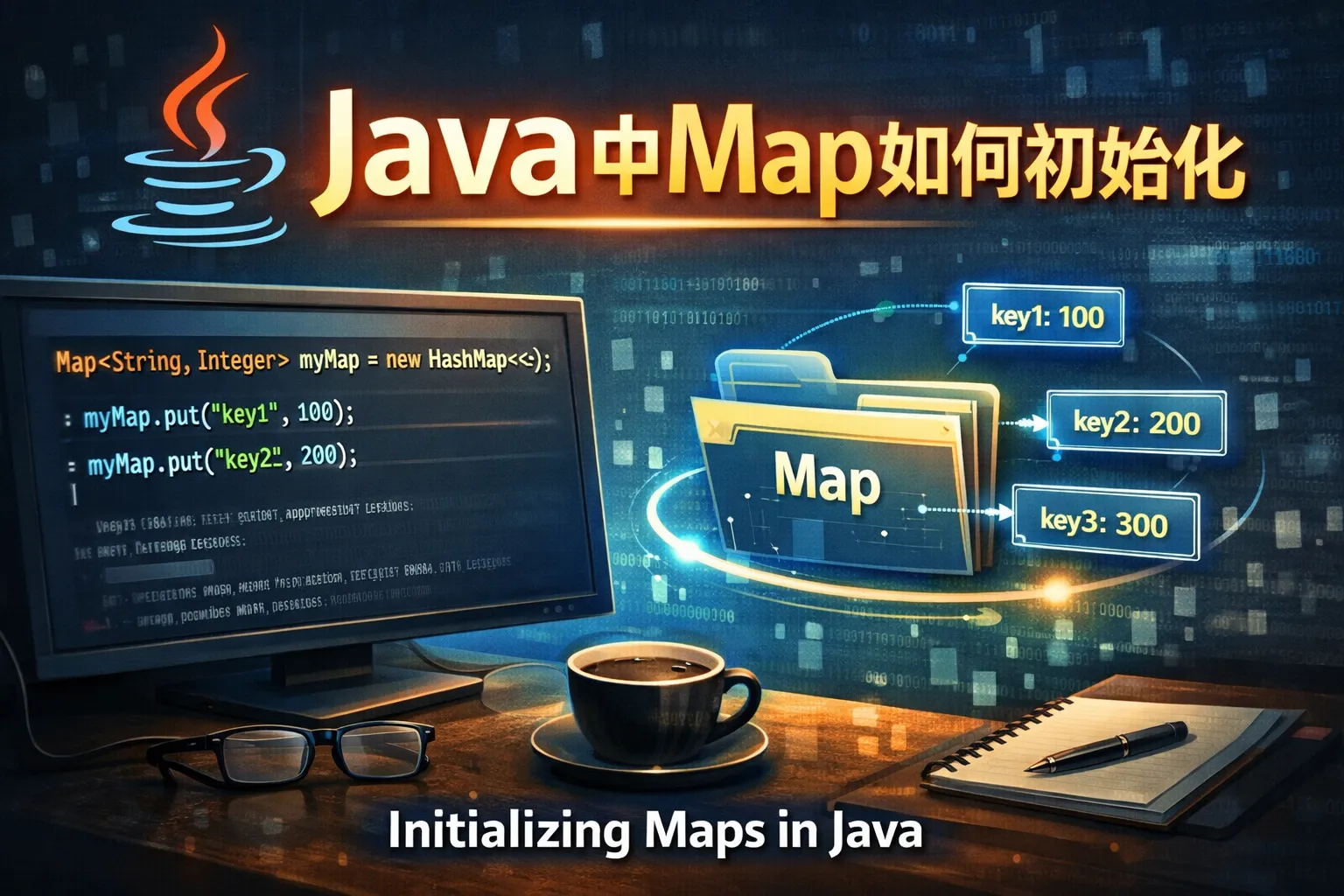 java中map如何初始化