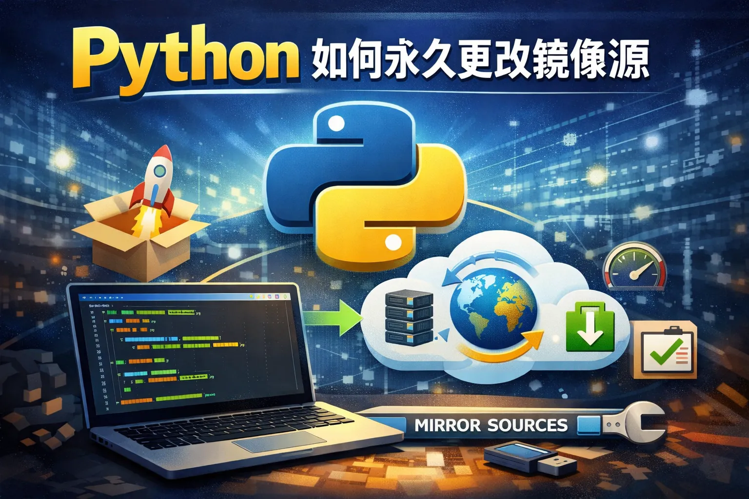 python如何永久更改镜像源