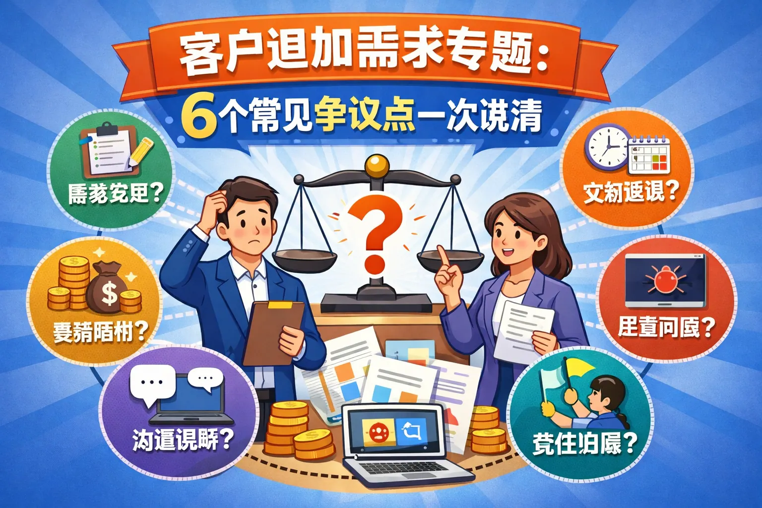 客户追加需求专题:6个常见争议点一次说清